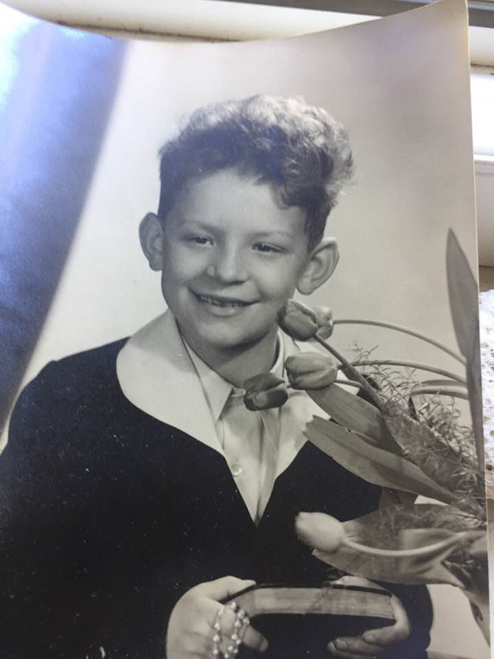 Fritz, young — the man before I knew him, carrying a world I only ever heard about in stories